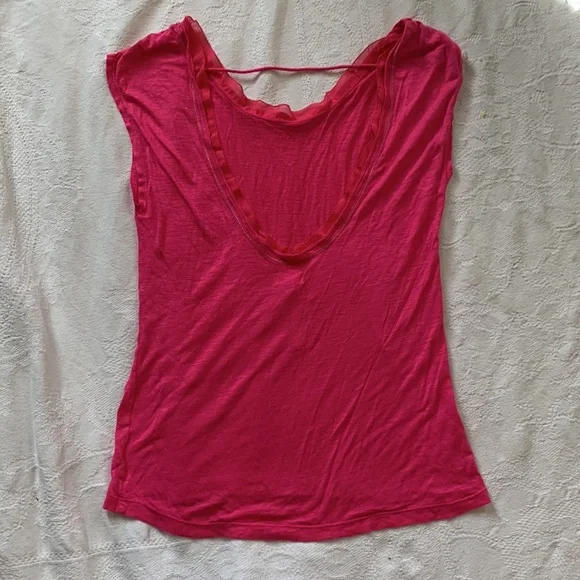 NWT aerie Open Back Pretty T 💕 - Picture 4 of 14